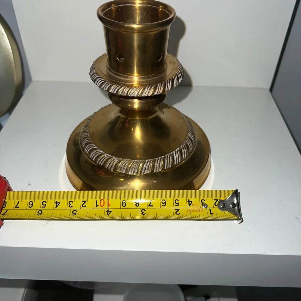 Vintage Mottahedah Solid Brass 6